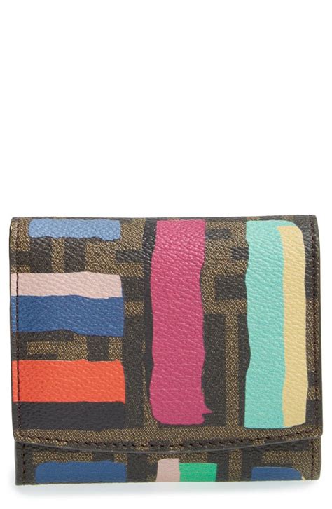 fendi zucca chalks wallet